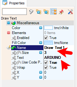 In Visuino Add & Set Components