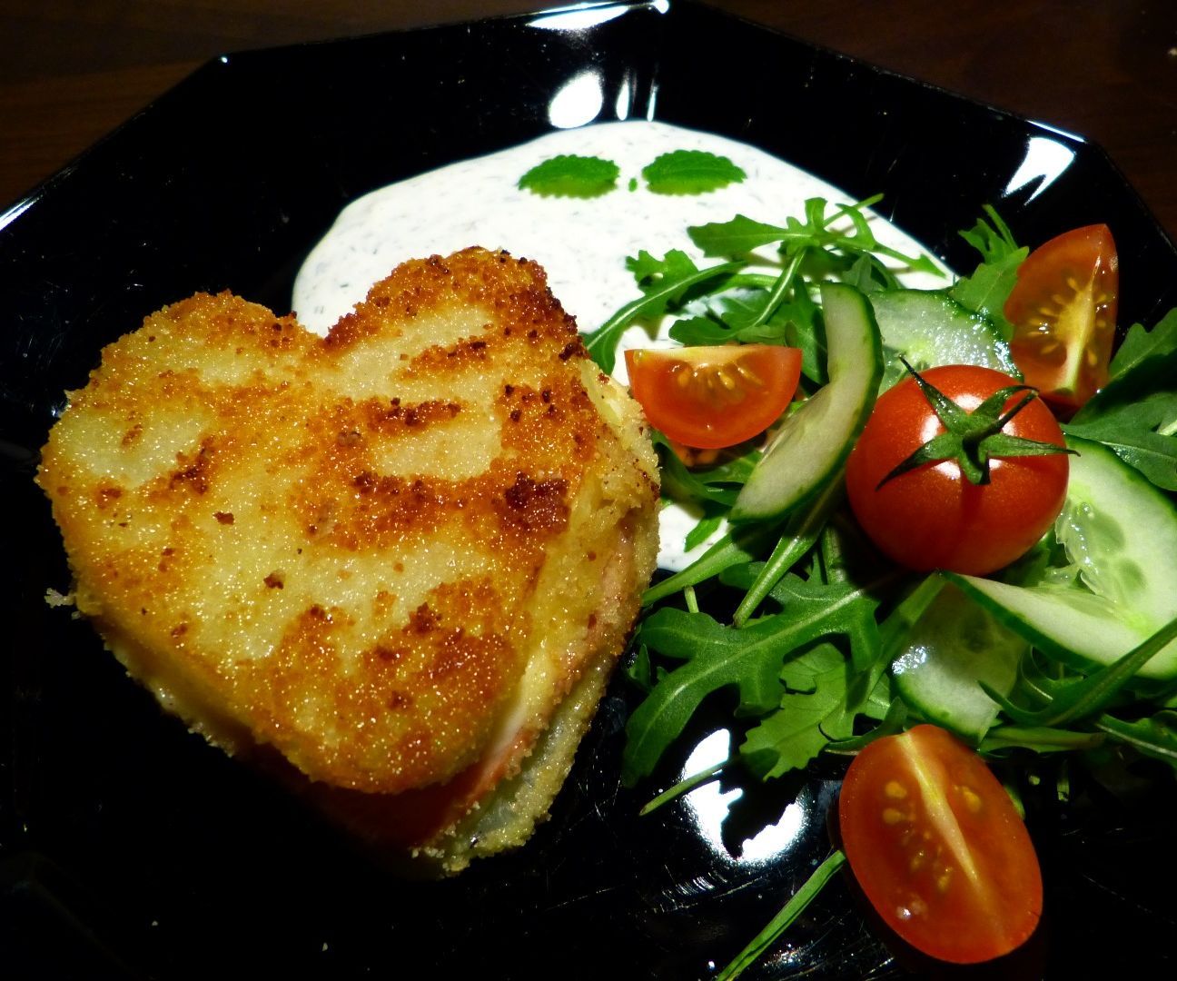 Kohlrabi Cordon Bleu
