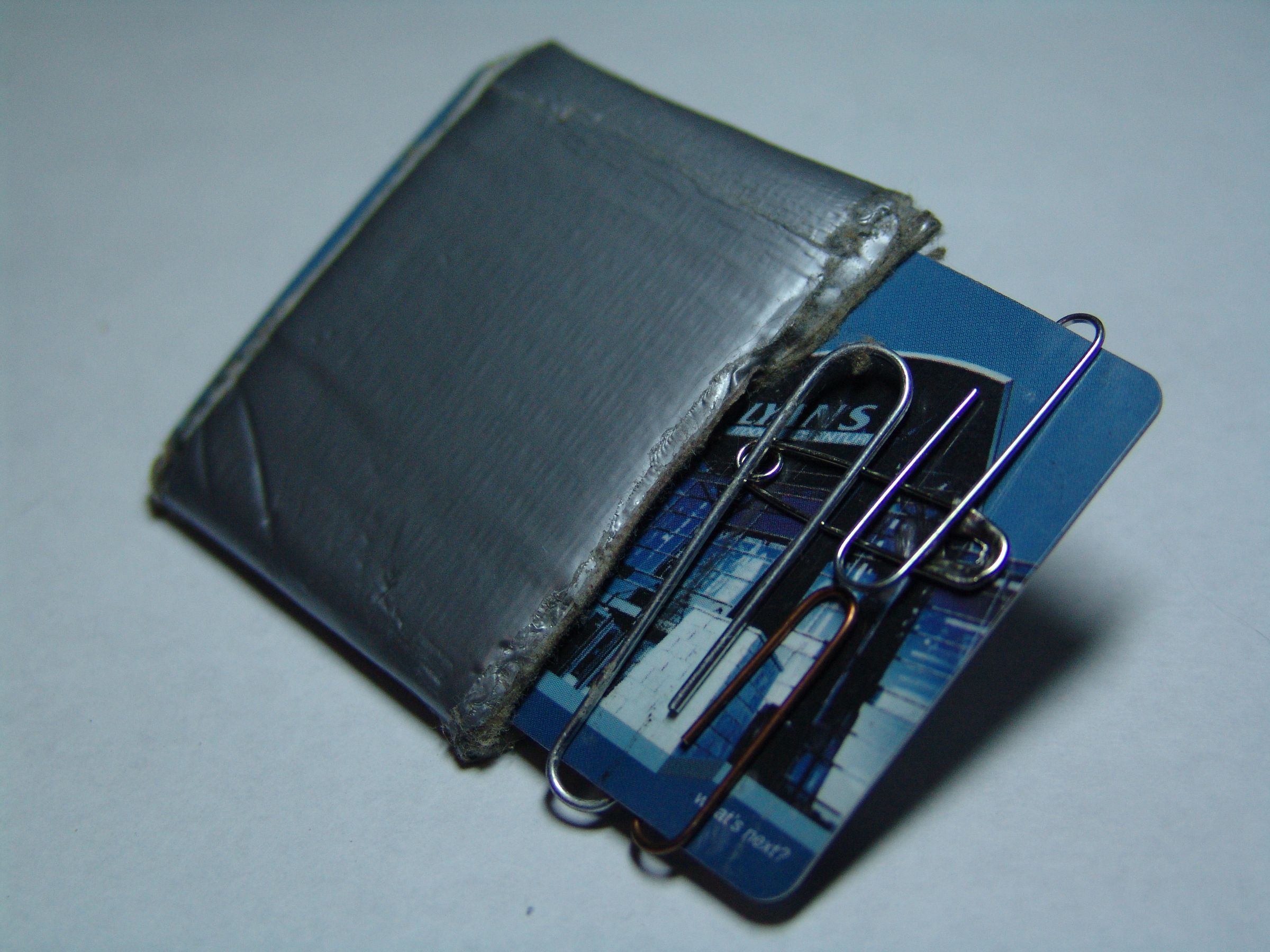 Take Duct Tape to the Next Level (Everywhere) - And other ways to make a fully loaded wallet.