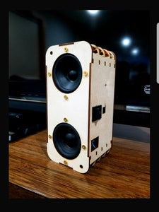Laser Cut Bluetooth Speaker