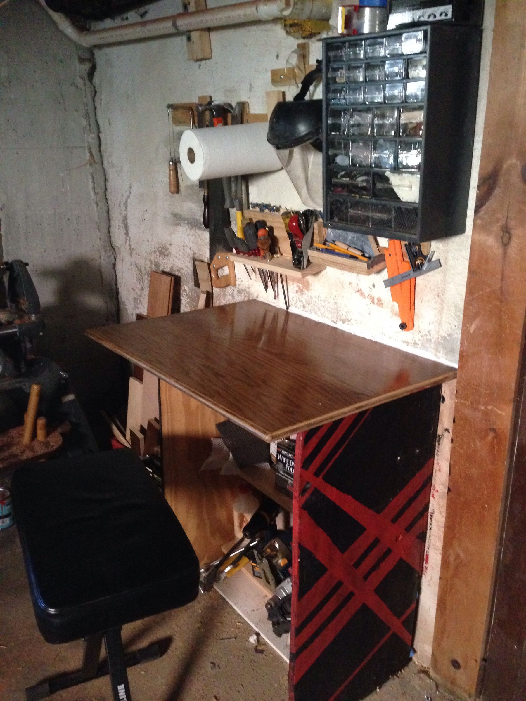 Wood Shop Hutch