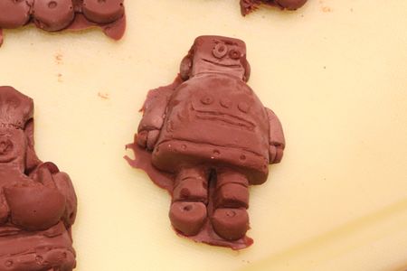 Remove the Chocolates From Their Moulds
