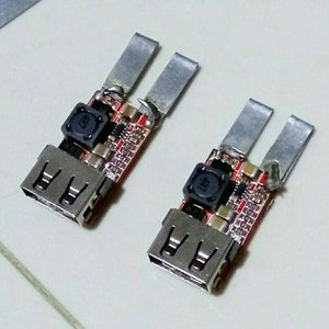 Cut and Soldered the Plate Into Module