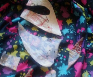 Detaching and Shaping Home Made Plastic.