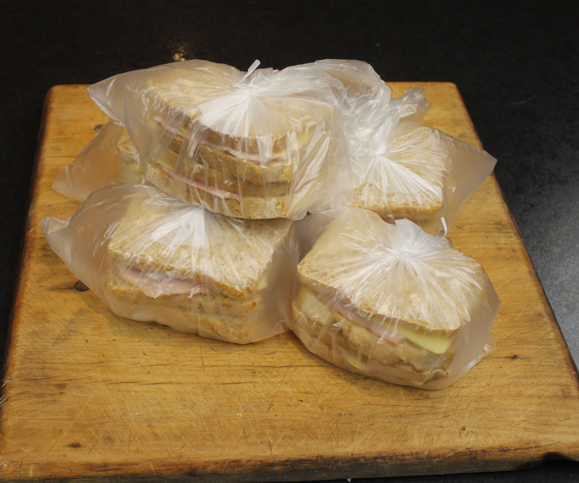 Ham and Cheese Sandwiches