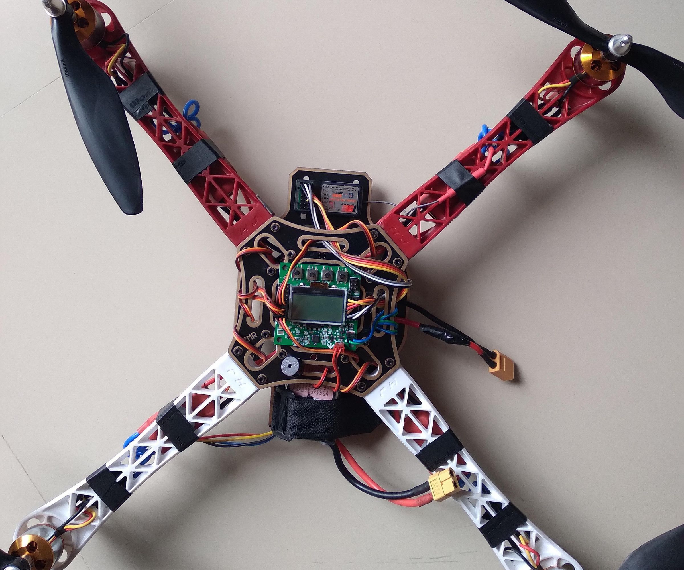F450 Quadcopter Using KK 2.1.5 Easy