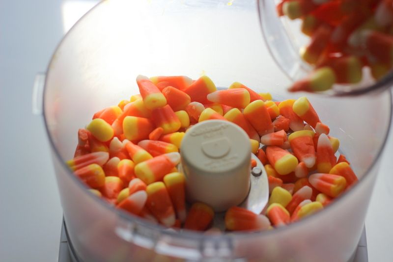 Candy Corn Butter (Butterfinger in a Jar)