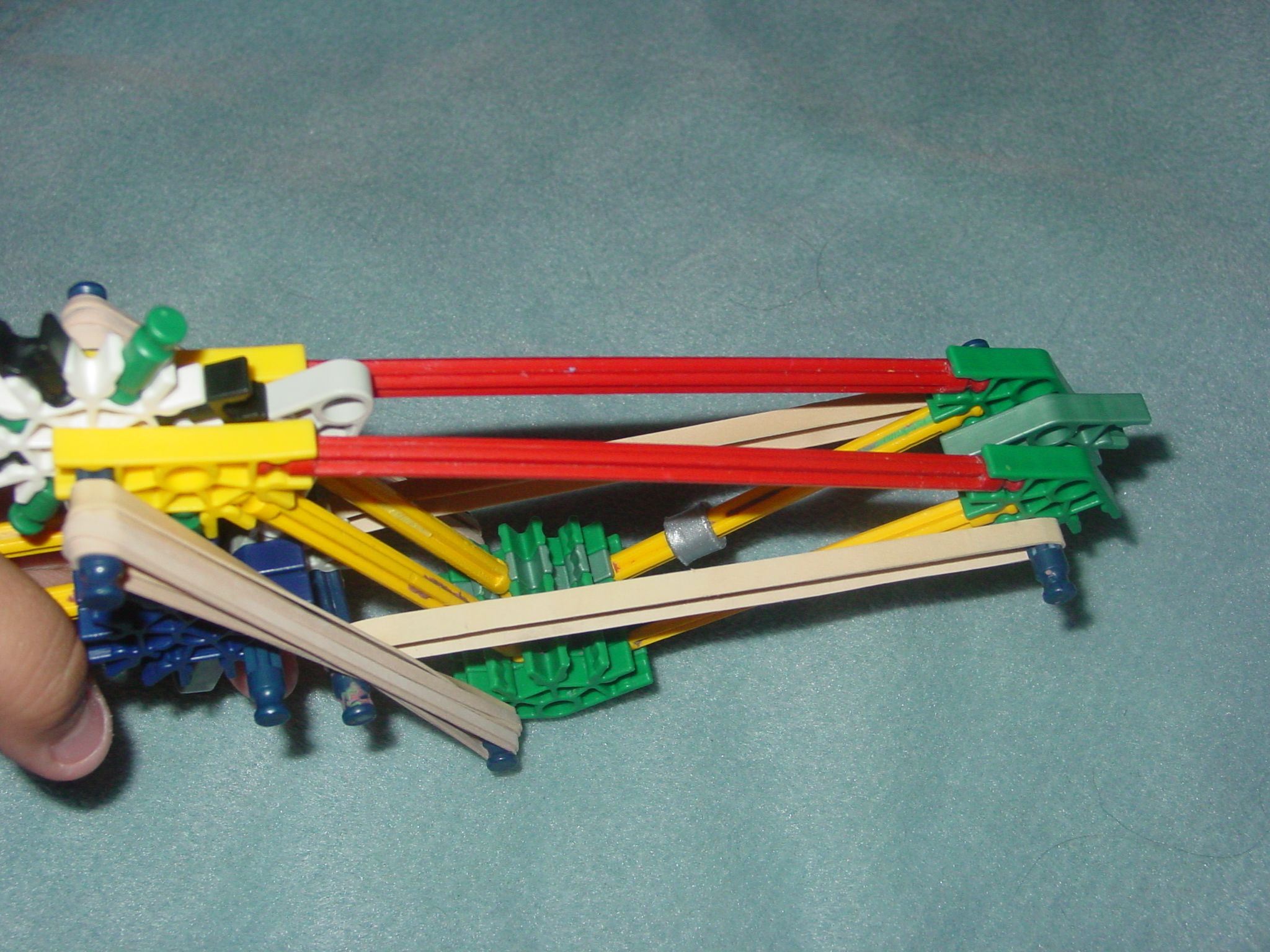 Knex Rubber Band Gun 4 Steps Instructables