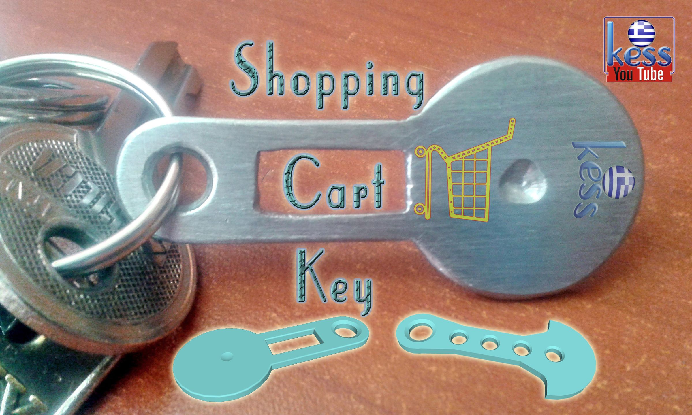 DIY Shopping Carts Key 3 Steps Instructables