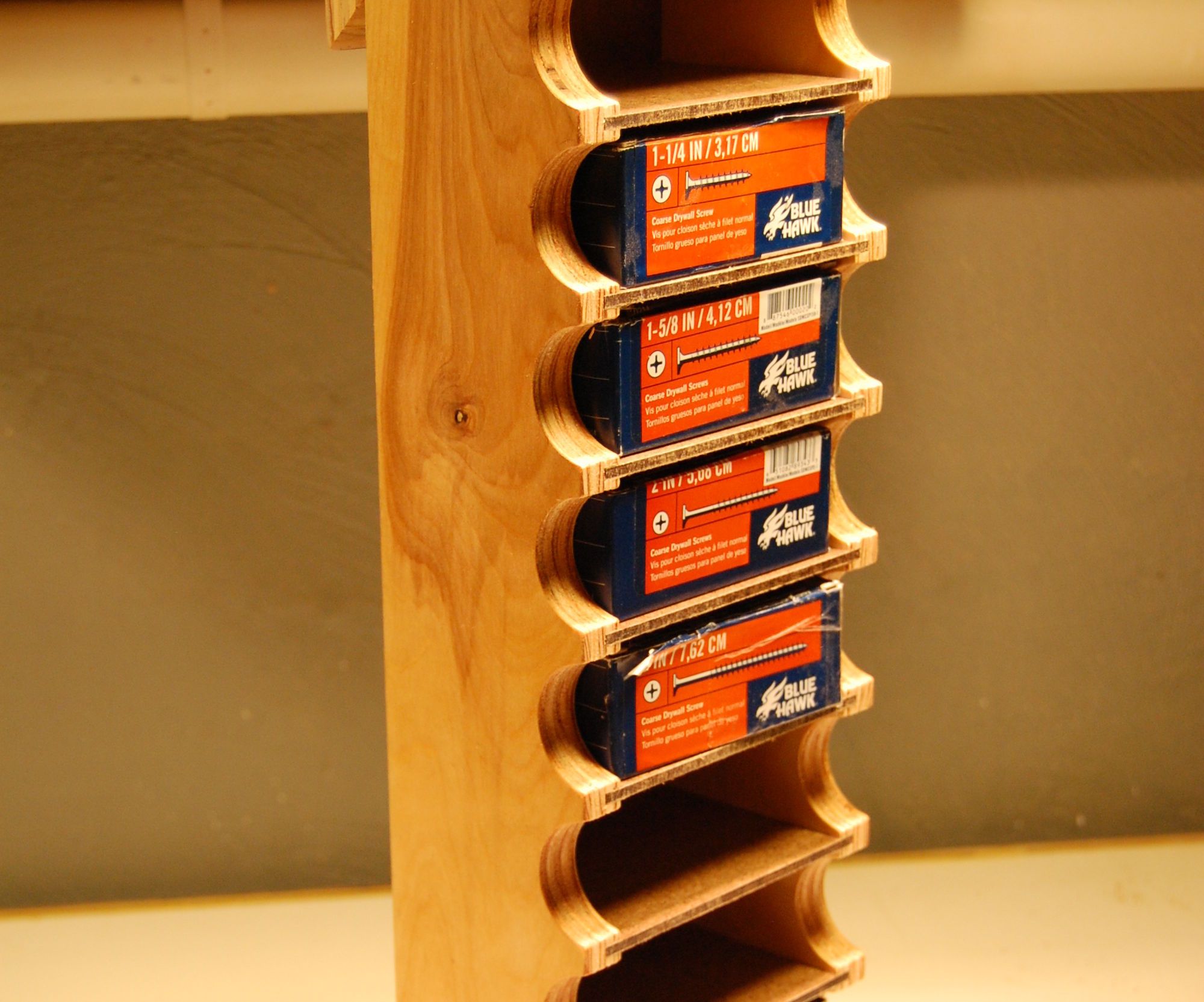 1lb Boxed Screw Storage Rack