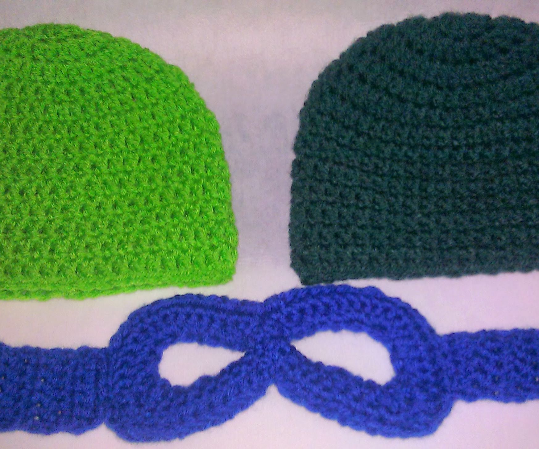Crochet Mask and Beanie