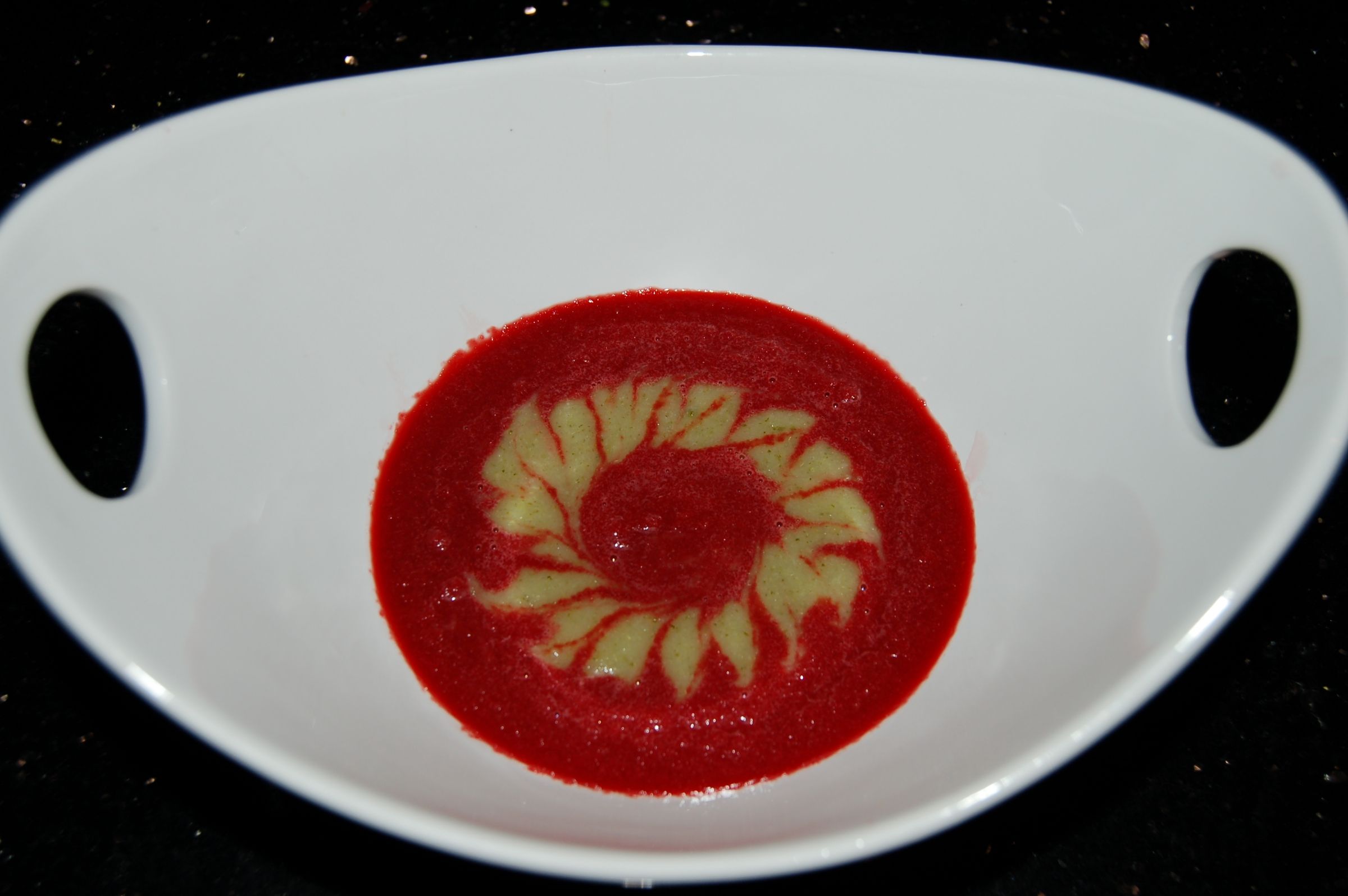 Christmas Wreath Vegetable Soup