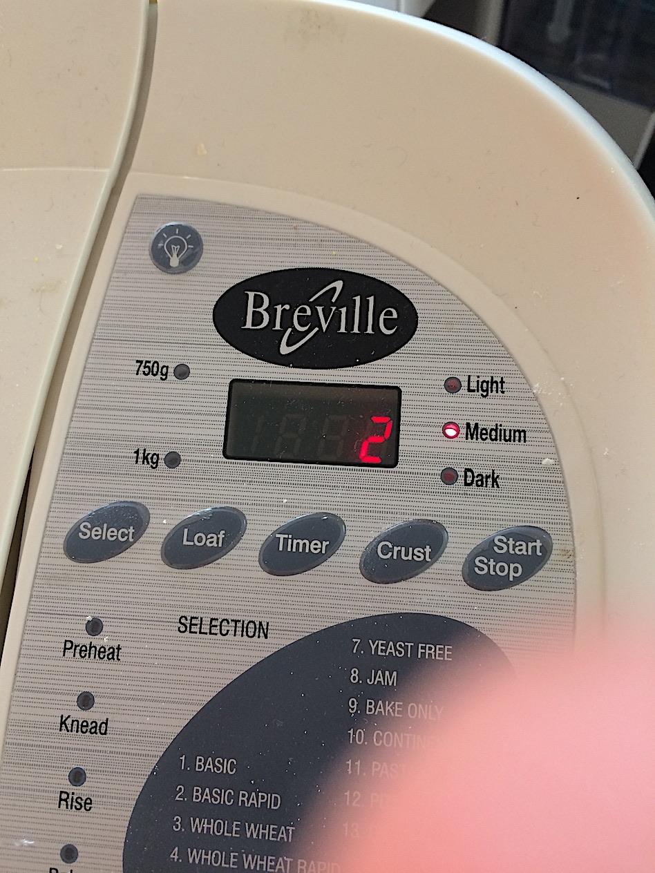 Using Your Bread Machine & the Settings