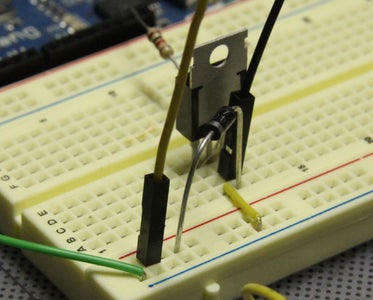 Building the Circuit - Connecting the Solenoid