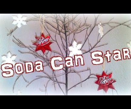 Soda Can Stars - Tutorial