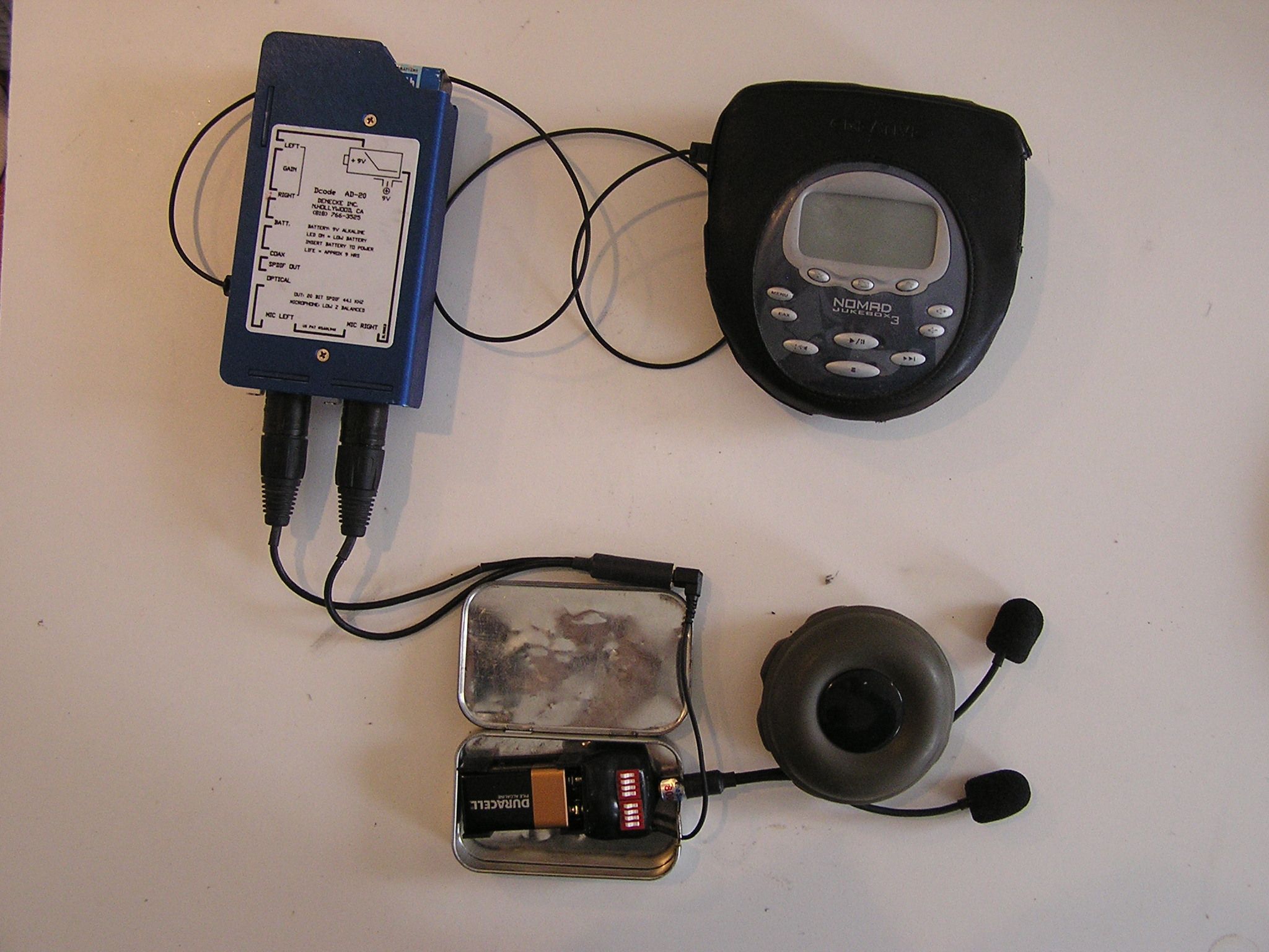 CD Quality Field Recording Rig