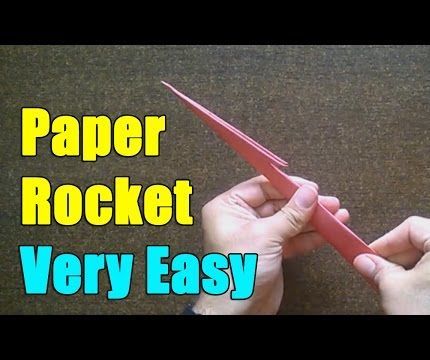 How to Make Paper Rocket