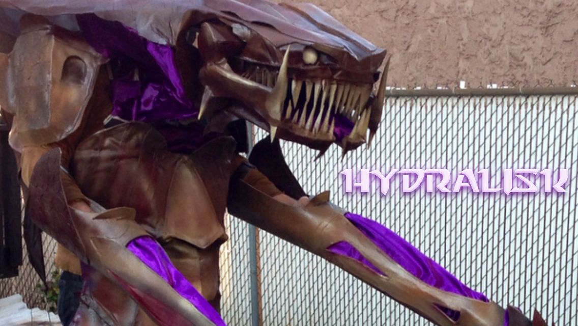 Hydralisk - the Build - 2013 Halloween