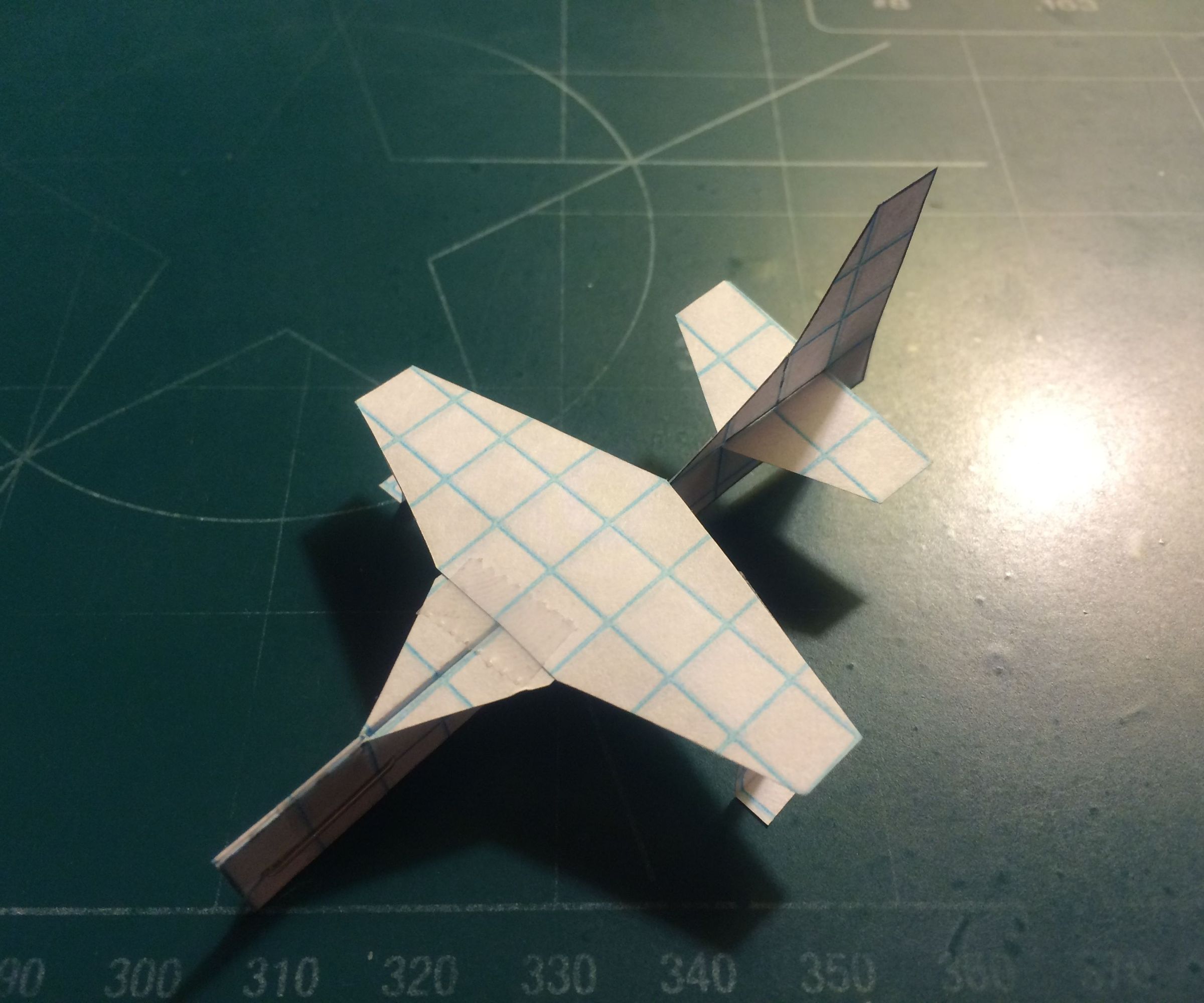 How to Make the Simple Trekker Paper Airplane