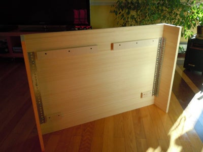 ADD LIGHT CLEATS AND MAKE BAMBOO SIDE PANELS