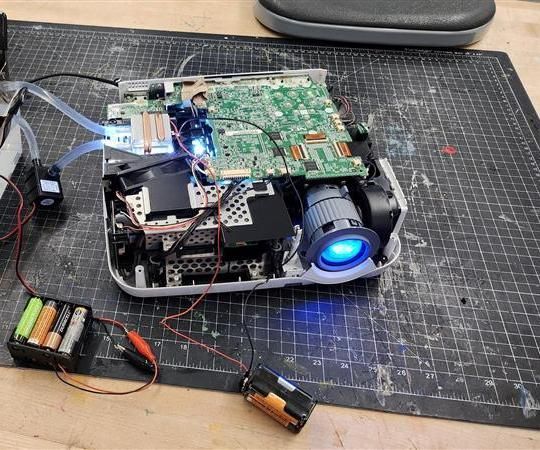 Water Cooled Projector