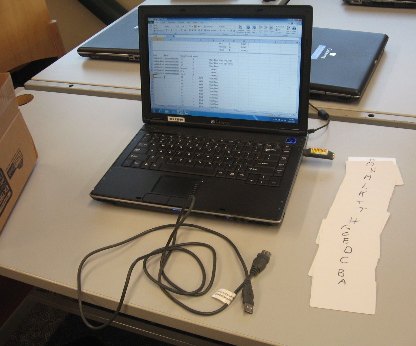 RFID Timing System on the Cheap