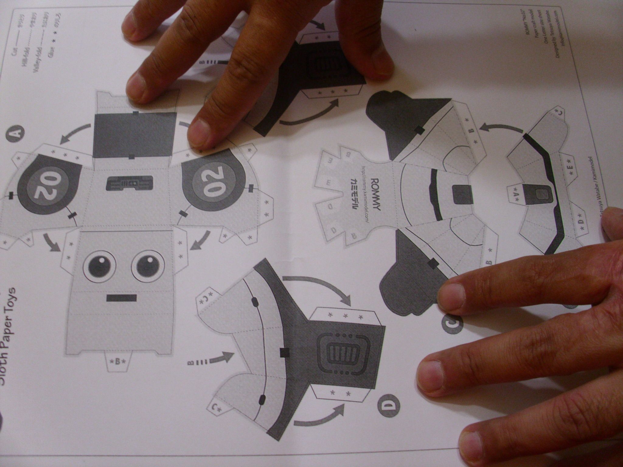 COMO HACER UN PAPER TOY