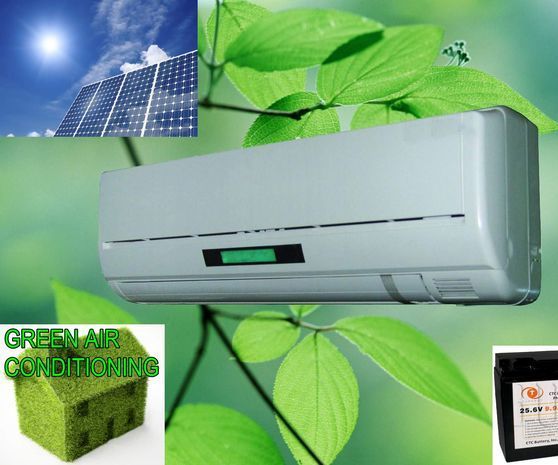 Solar Powered Air Conditioning Unit!