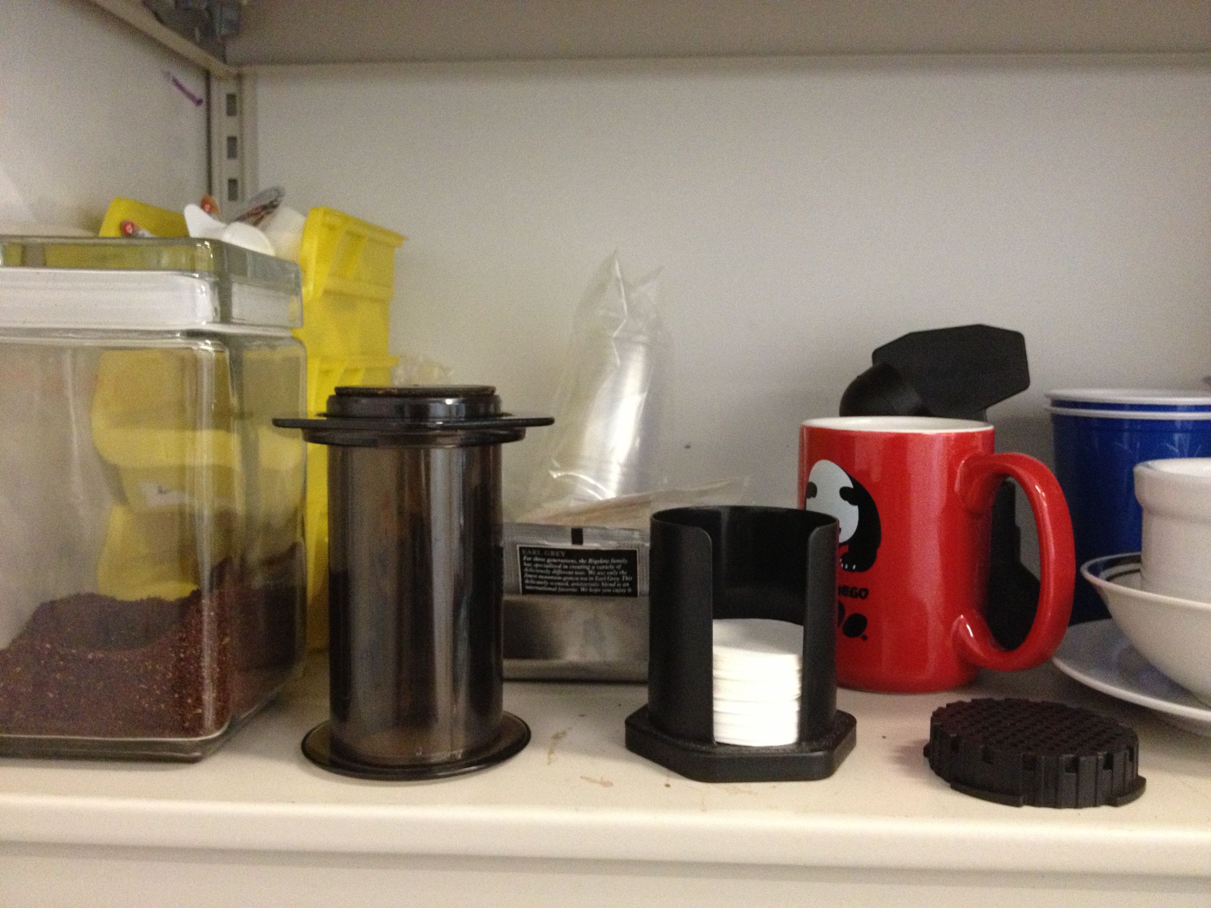 How to make coffee by means of an Aeropress gizmo