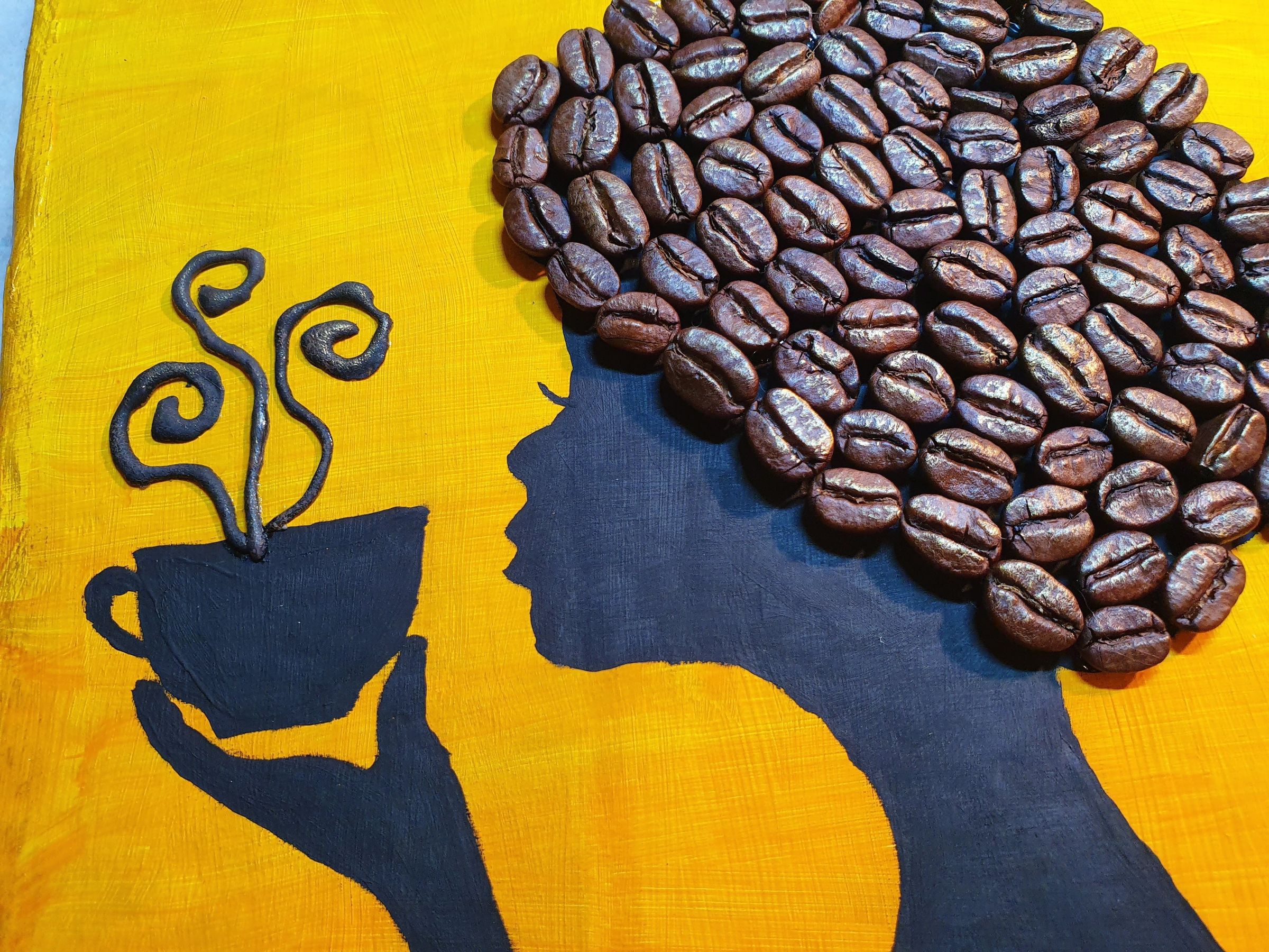 Coffee Bean Wall Art 7 Steps Instructables
