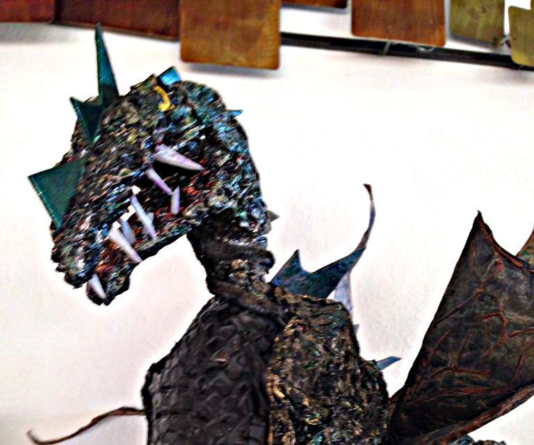 Upcycled Dragon - Halloween, Cosplay or GoT Prop