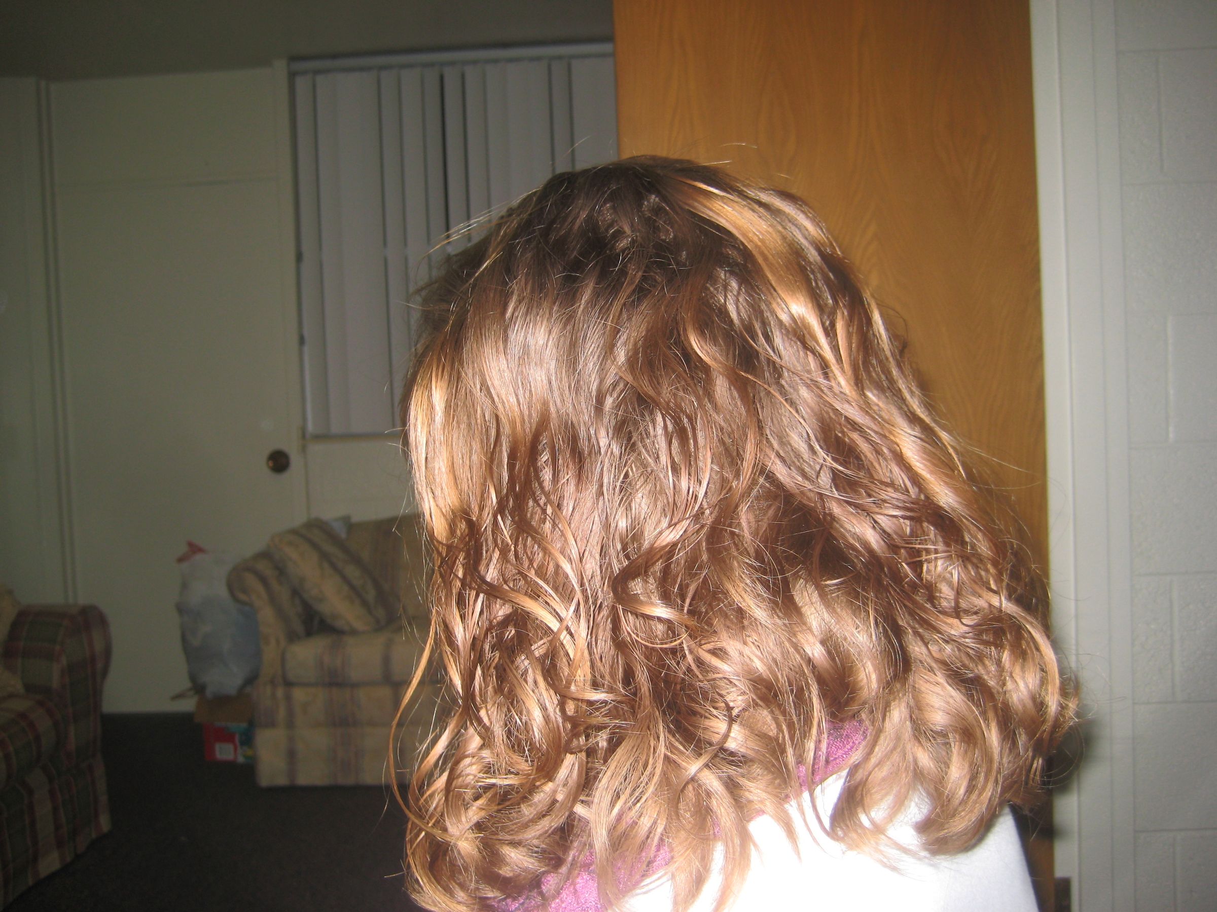 Curling Your Hair Overnight With a Sock