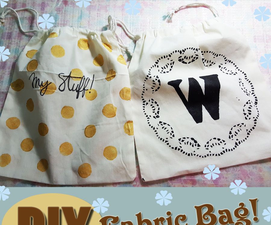 DIY Gold Polka Dot & Lace Pattern Painted 