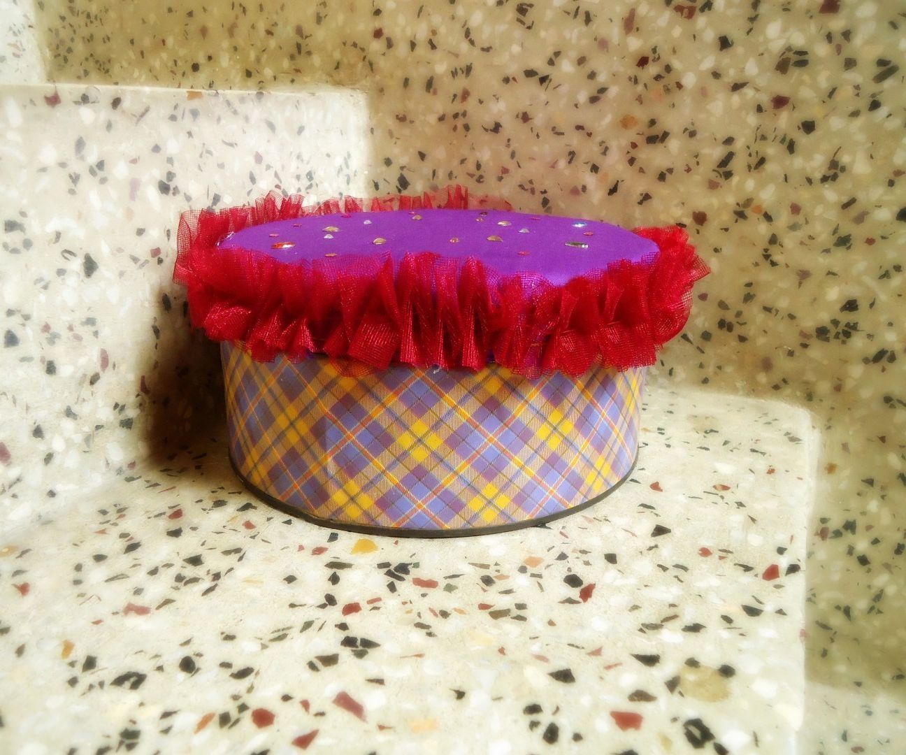 Recycled Cookie Tin
