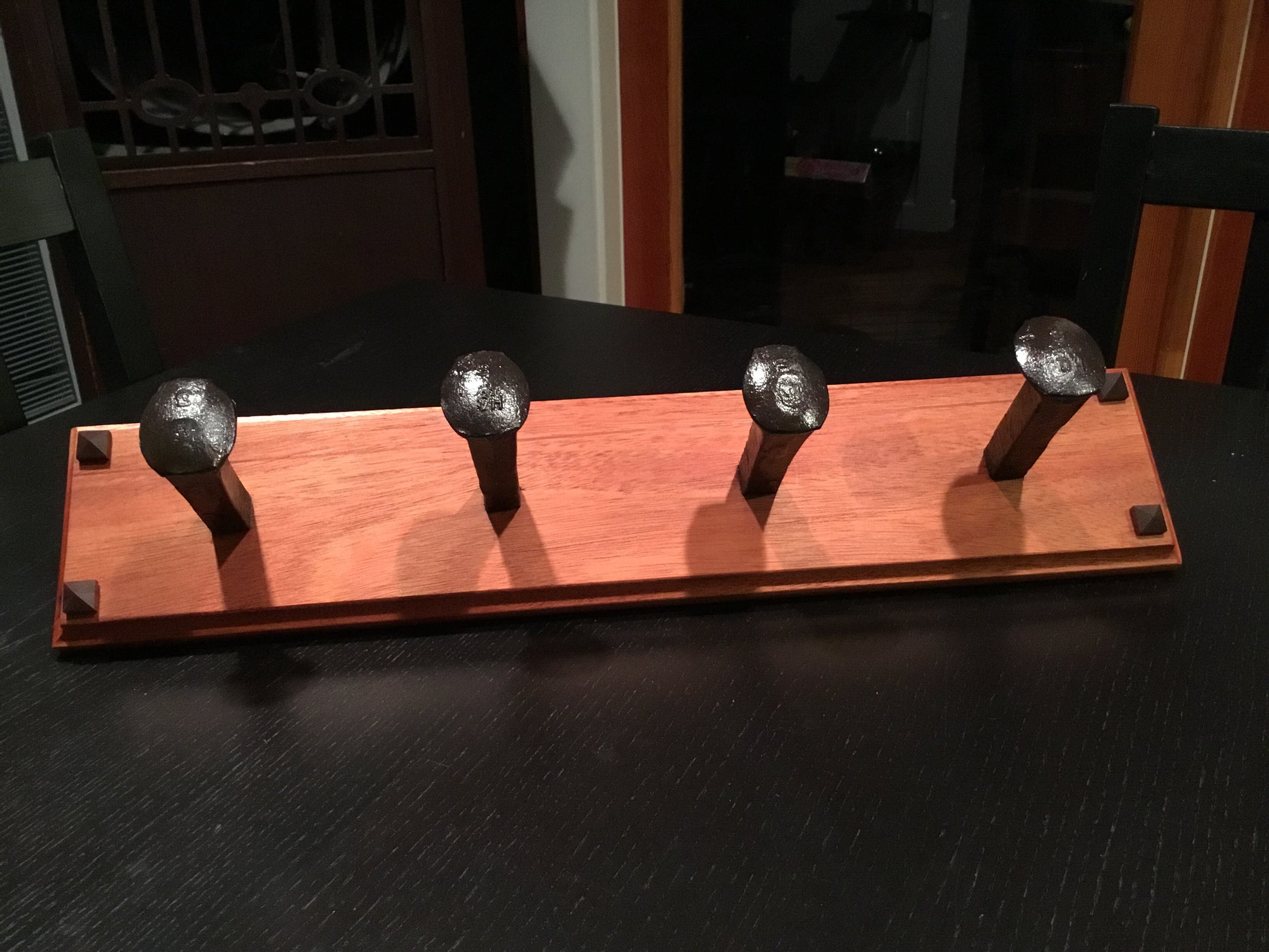 Railroad Spike Coat Rack 5 Steps (with Pictures) Instructables