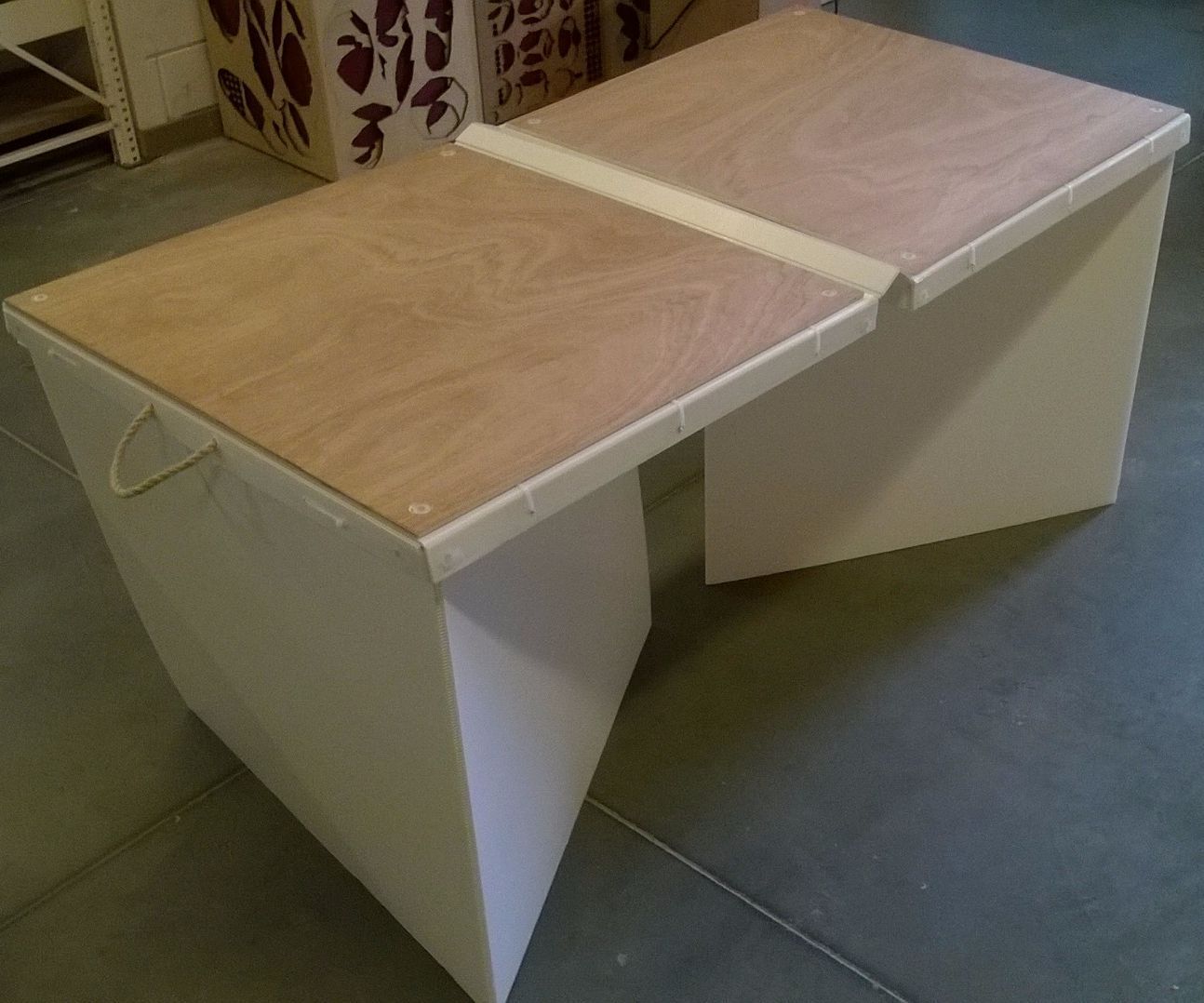 Flat Pack Mini Ping Pong Table