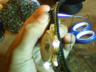 Step 2: Inserting the Small Bag Strap.