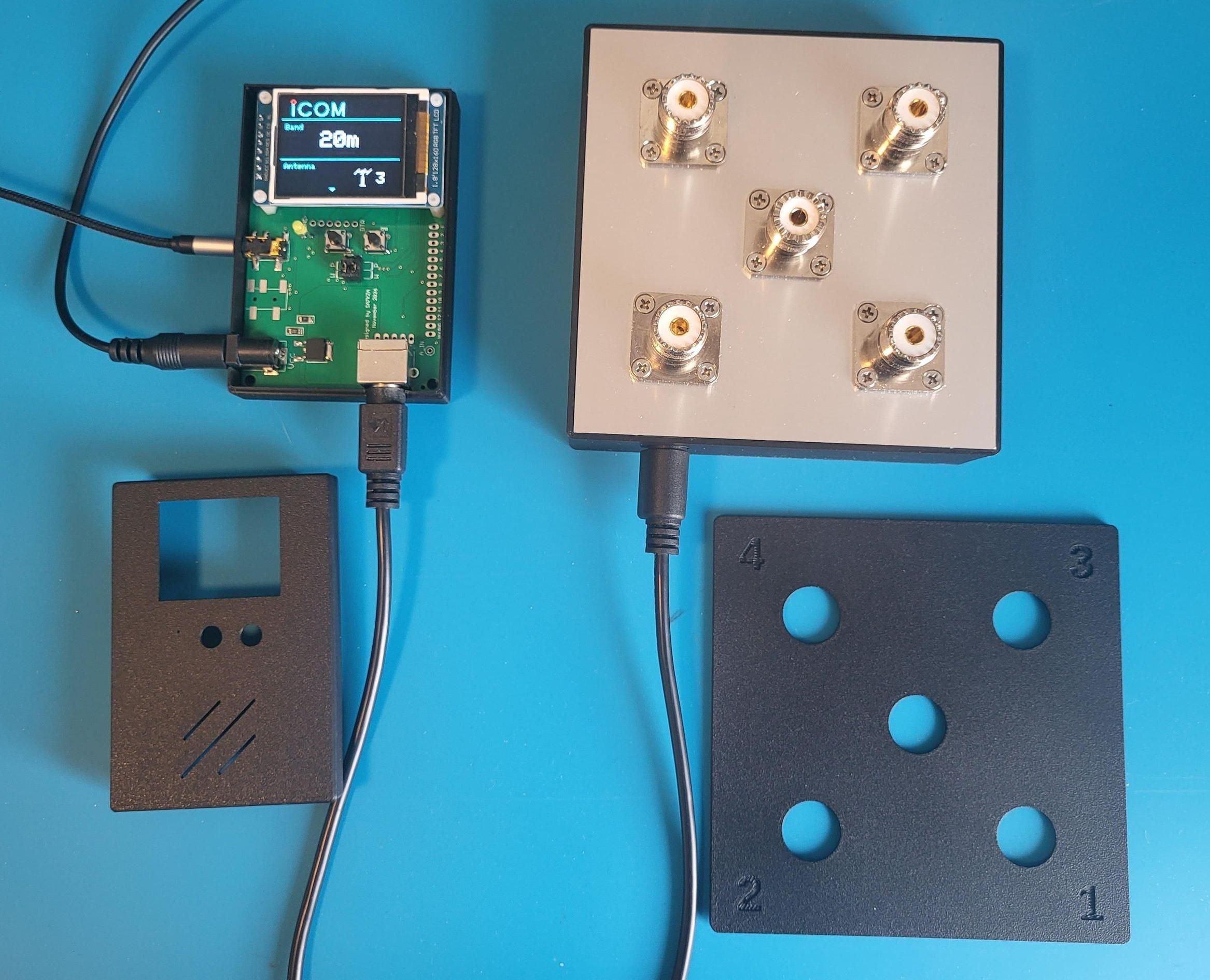Automatic HF Antenna Switch for ICOM/Kenwood Transceivers. Part 1