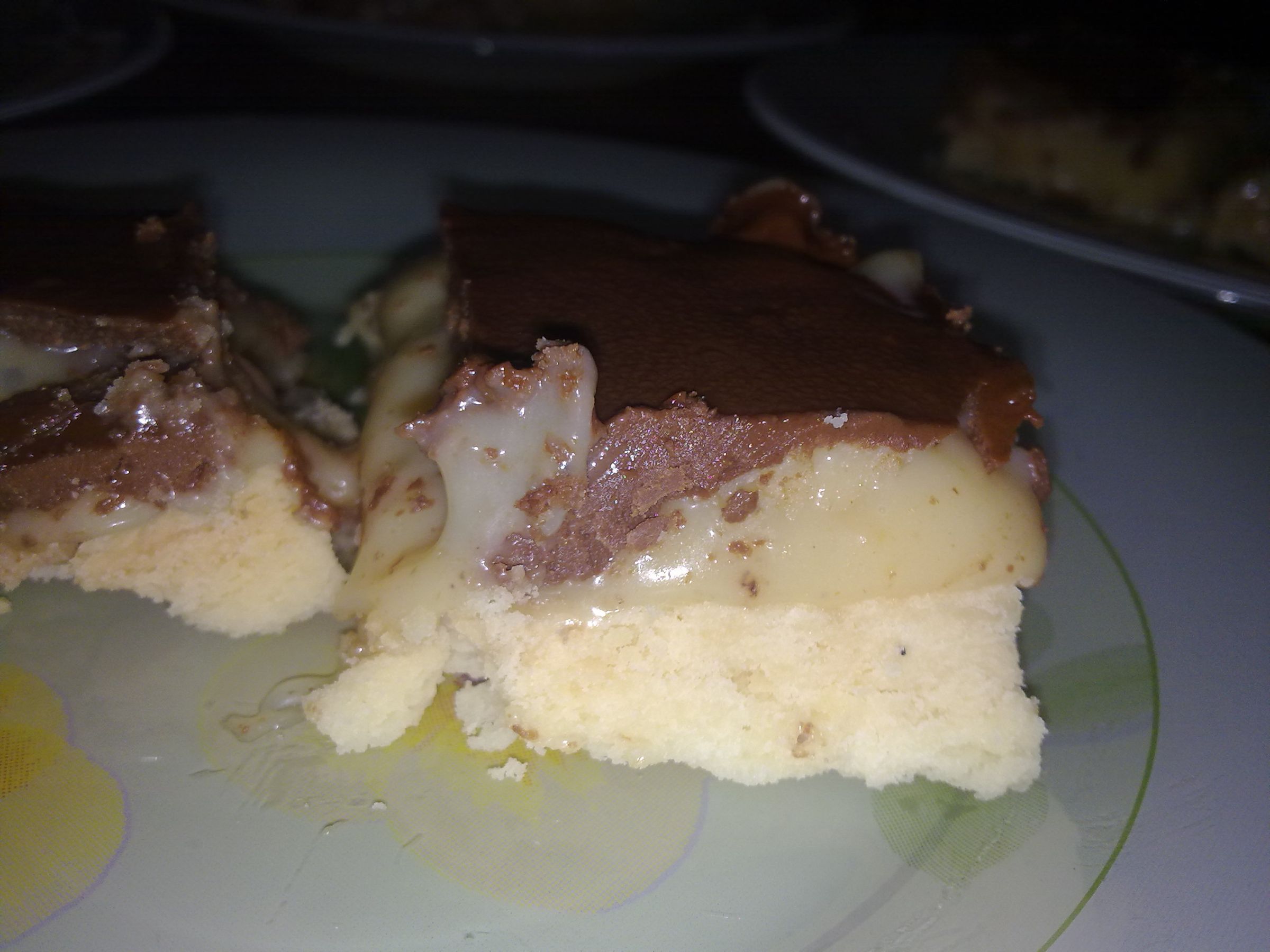 Layered shortbread