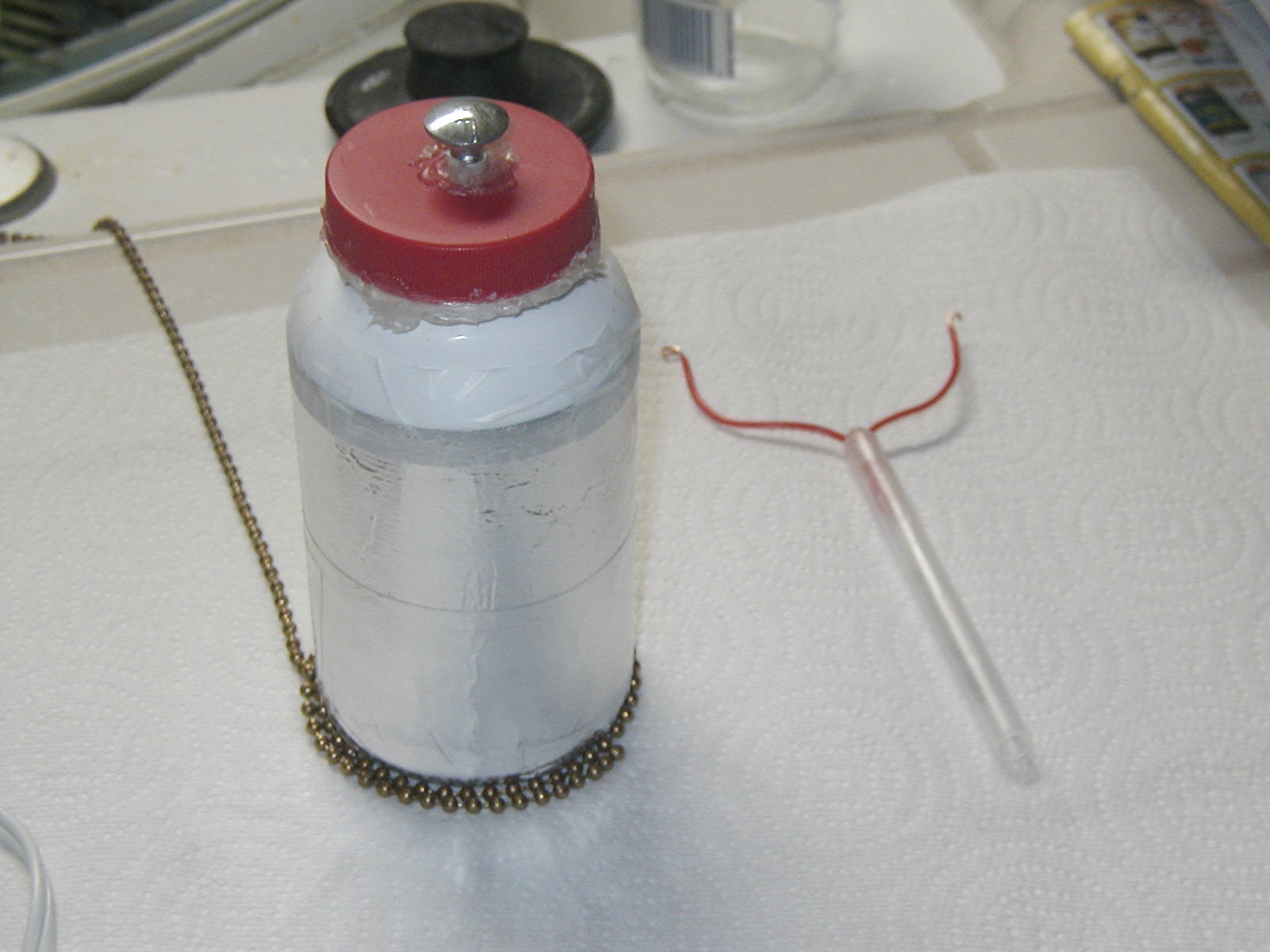 My Take on the Leyden Jar 4 Steps Instructables