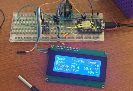 WiFi BrewPi Fermentation Temperature Controller With ESP8266 : 7 Steps ...