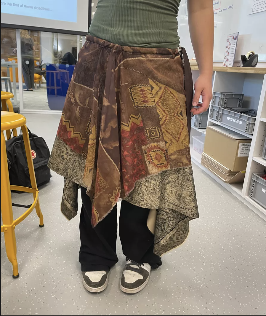 Light-Up Handkerchief Skirt Using Circuit Playground Express (CPX)