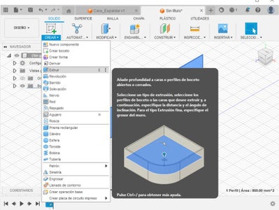 Modelación 3D Para La Cara Frontal