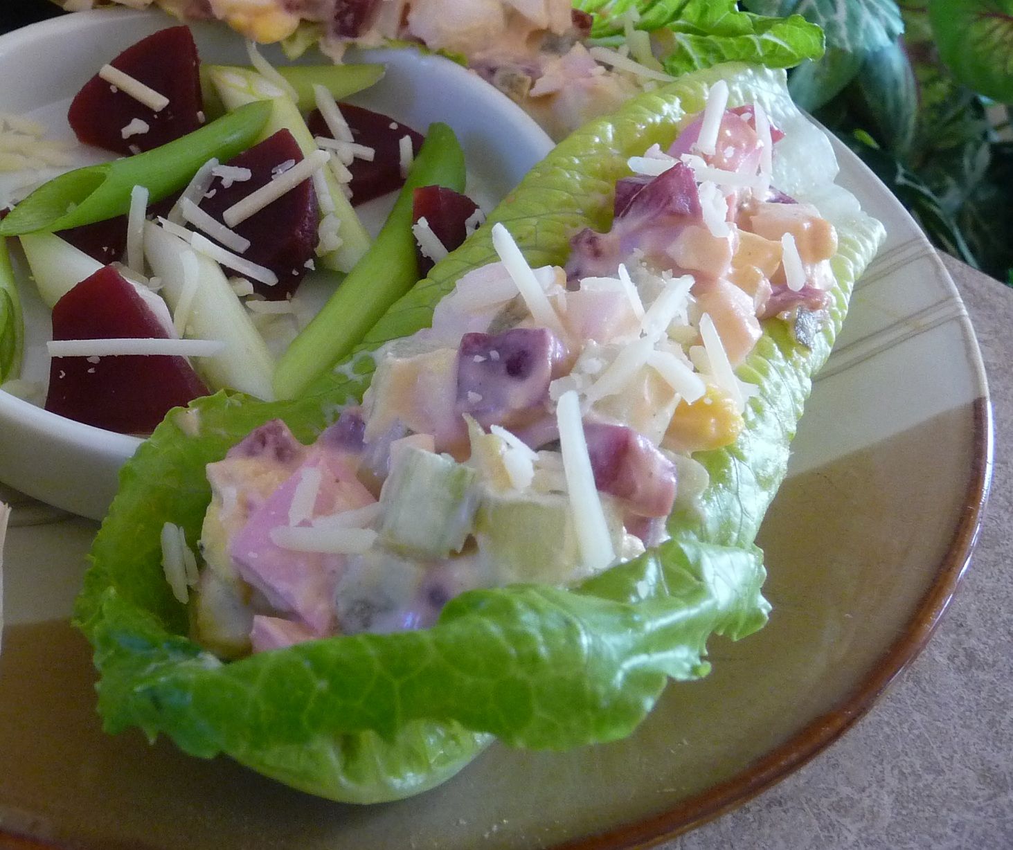 Pretty-in-Pink Egg Salad
