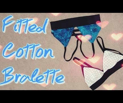 DIY Cotton Bralette