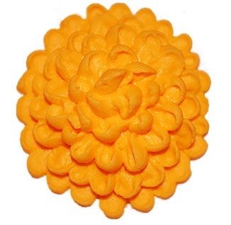 How to Make a Sugar Flower Chrysanthemum (Mum) for Your Cupcakes and Cakes