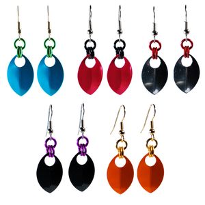 Beginning Chain Maille: Simple Scale Earrings