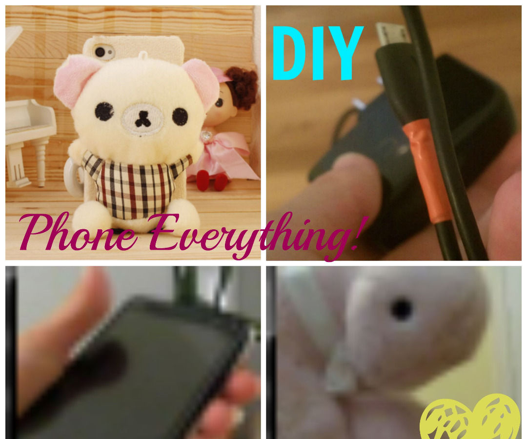 DIY Phone Charging Accessories + Cases