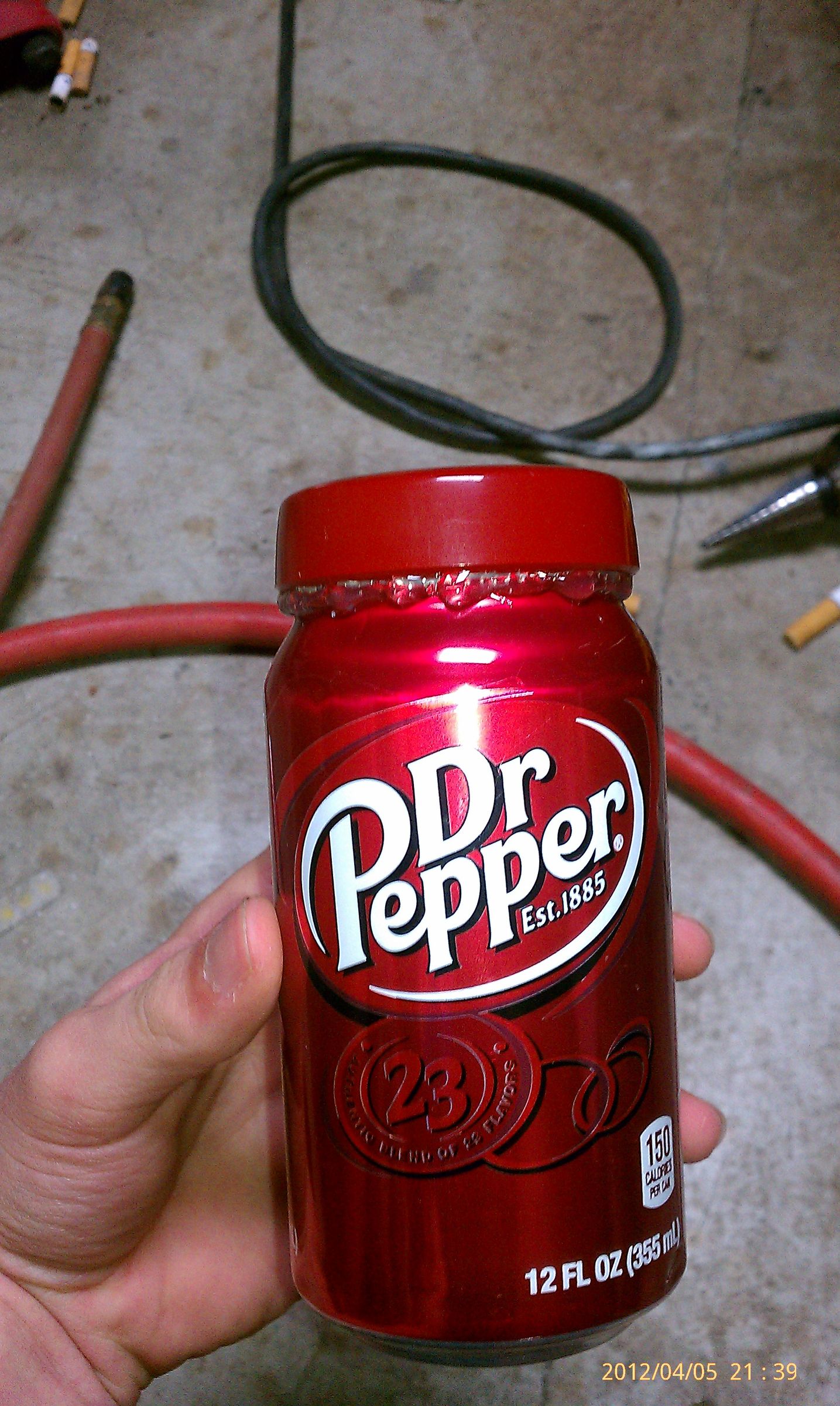 Soda Can Salt and Pepper Shakers