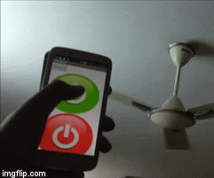 Smartphone Controlled Fan With LinkitONE